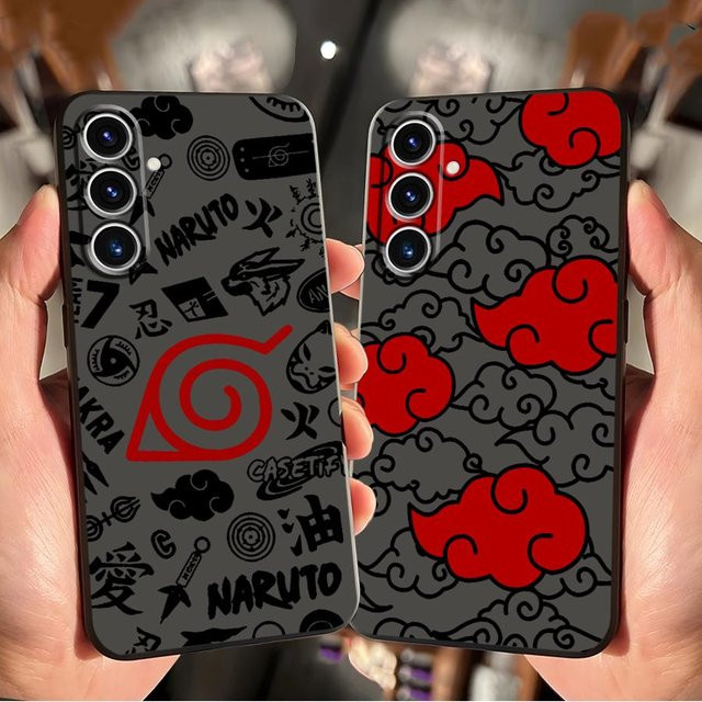 Naruto Logo Handyhülle für Samsung Galaxy S23 Ultra S24 Plus S25 S21 FE und weitere Modelle, Soft Case - Bild 1