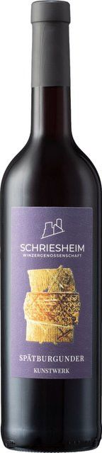 Schriesheimer Kunstwerk Spätburgunder Rotwein, Baden, 2020, trocken, 0,75 l - Bild 1