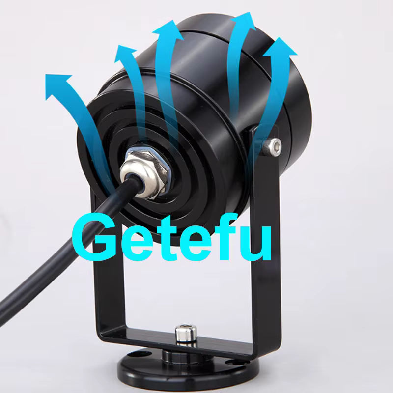 Getefu COB LED Gartenstrahler mit Erdspieß für Außenbeleuchtung, Farbe Schwarz, Lichtfarbe Natural White 4000K - Bild 4