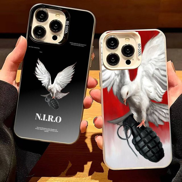 Rapper N-NIRO OX7 Schutzhülle für Apple iPhone 11 12 13 14 15 16 Pro Max Plus mit Schutzbeschichtung - Bild 1