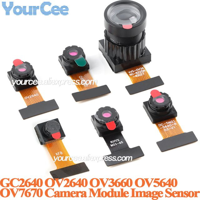 Bildsensor Kameramodul Set Your Cee in Multicolor für STM32 und ESP32 mit OV3660, GC2640, OV2640, OV5640 oder OV7670 Optionen - Bild 1