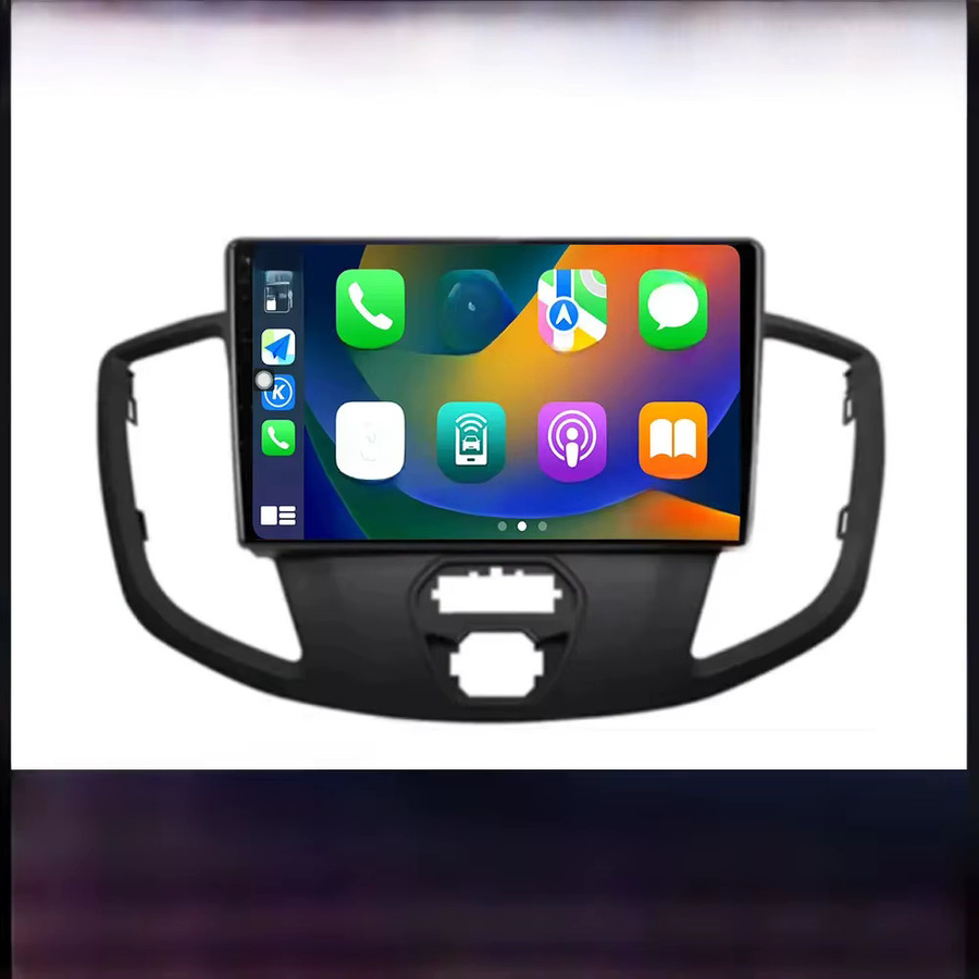 KJ-NAVI Android 16 Carplay Auto-Multimedia-Player mit Navigationssystem für Ford Transit 2015-2018, Schwarz - Bild 3