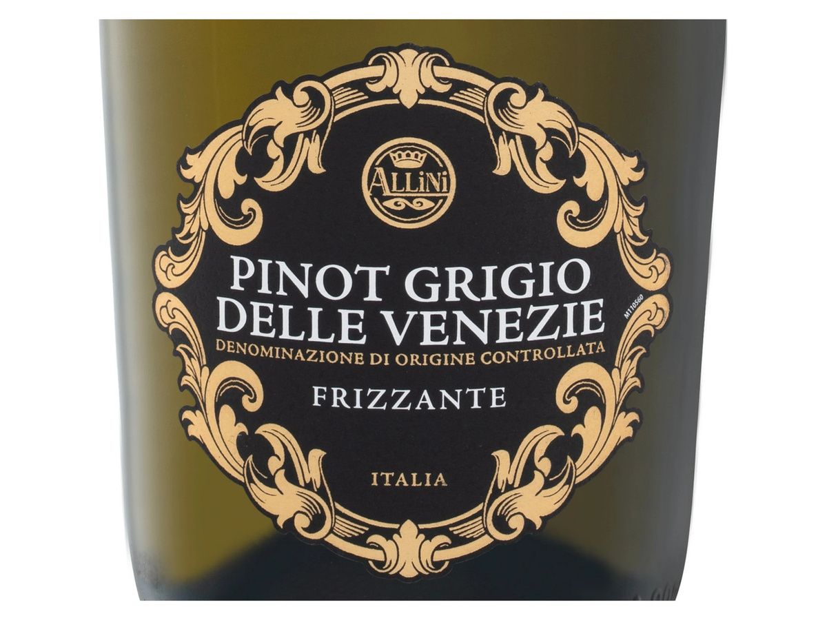 Allini Pinot Grigio delle Venezie Frizzante DOC Schaumwein 0,75 l - Bild 2
