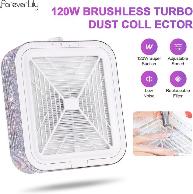 foreverlily Nagelstaubsammler, weiß, Unisex - Bild 1