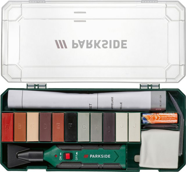 Parkside Laminat, Parkett und Fliesen Reparatur Set PFRS 1,5 C5/ PLPRS 1,5 C5 in Weiss und Multicolour - Bild 1