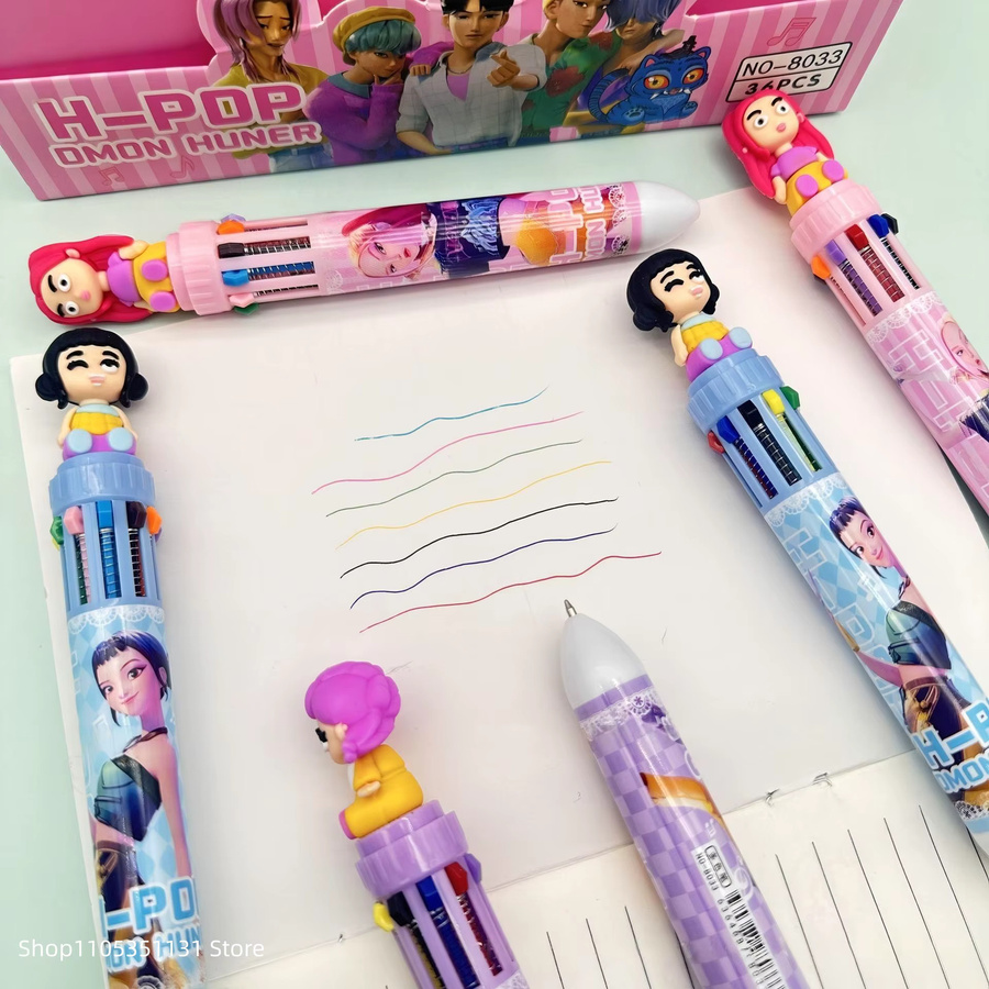 Hasbro 10-in-1 Kugelschreiber mit Cartoon-Figur in Mehrfarbig - Bild 4