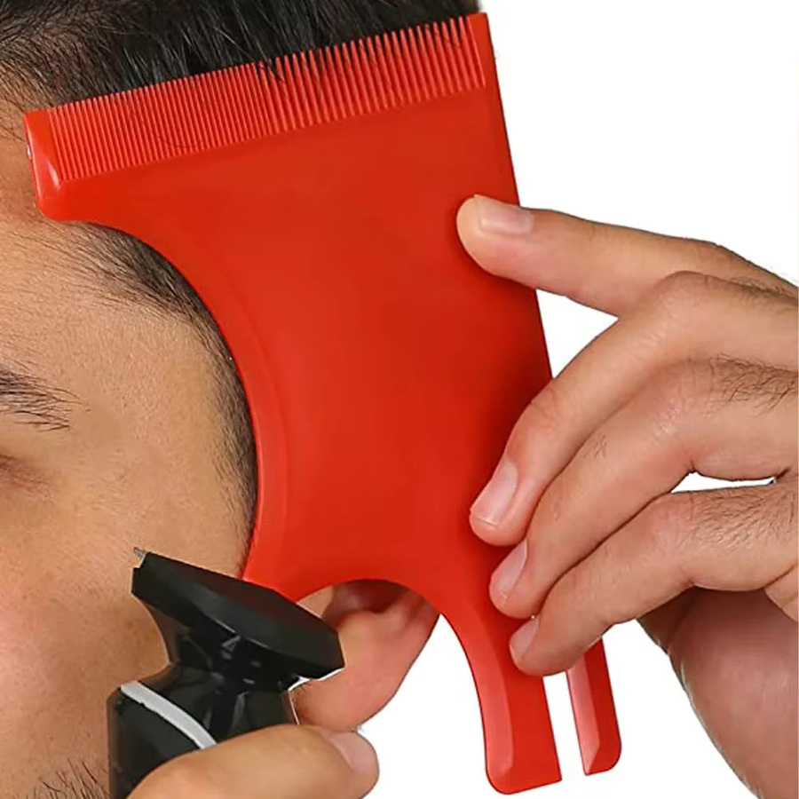 Haarschnitt Vorlage Schablone für Herren, Styling Werkzeug - Bild 3