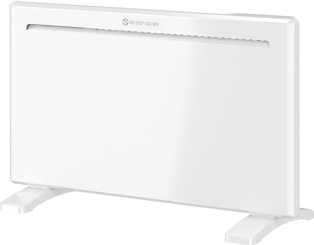 HOMCOM Elektro-Konvektor Heizung 1500 W mit WLAN, Alexa & Google Home Steuerung, Weiß, Freistehend oder Wandmontage - Bild 1