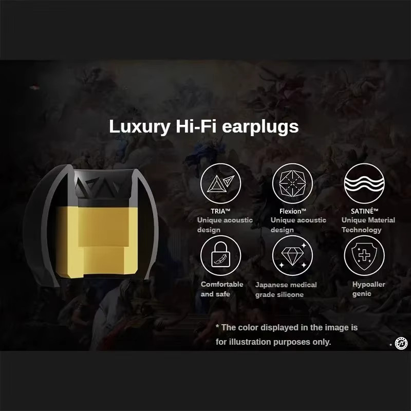 ELE Medizinische Silikon-Ohrstöpsel in Schwarz für In-Ear Kopfhörer wie Barock Eletech ie900 AZ80 1000XM5 - Bild 3