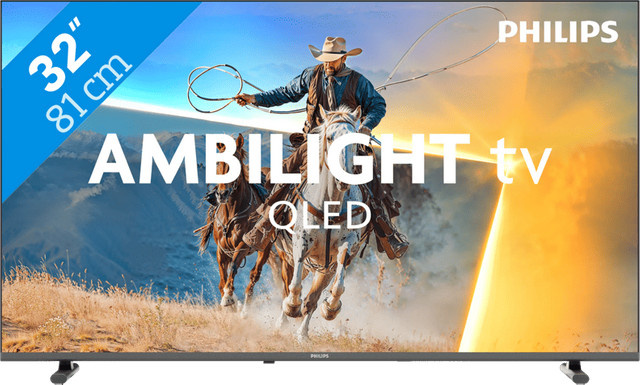Philips QLED Ambilight Smart-TV 32 Zoll Full HD in Mattschwarz - Bild 1