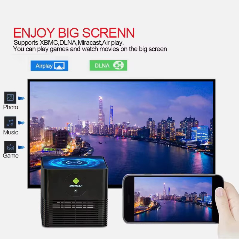Transpeed Android 10.0 TV-Box Media Streamer in Schwarz mit 4 GB RAM, 32 GB Speicher, 4K UHD, Bluetooth 5.0, WLAN und LAN - Bild 2
