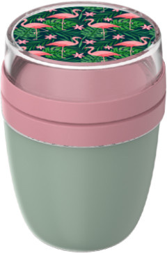Mepal Lunchpot mini Flamingo in Pink mit individuellem Namen und Foto personalisierbar - Bild 1