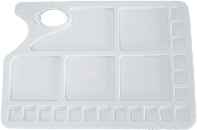 Rico Design Rechteck-Malpalette groß B: 34 cm, T: 23,4 cm - Bild 1
