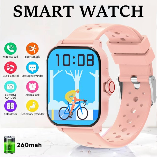 Ola Esporte Smartwatch, Blau, Kunststoff, Silikon, Unisex - Bild 1