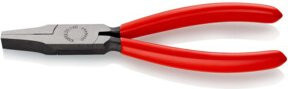 Knipex Flachzange schwarz atramentiert mit Kunststoffüberzug 160 mm - Bild 1