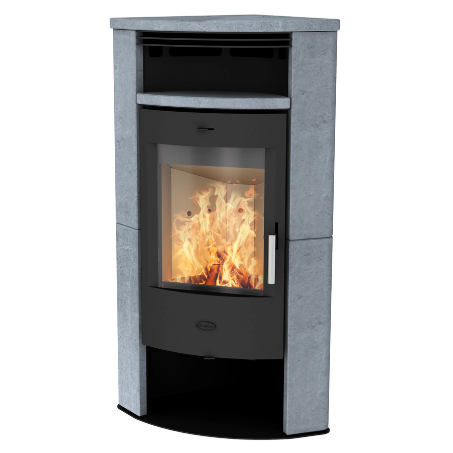 Fireplace Kaminofen Malta Speckstein Schwarz 6,1 kW - Bild 2