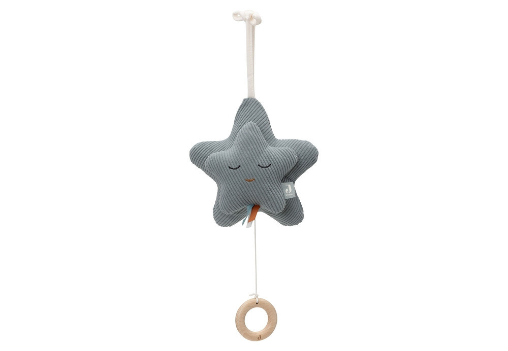 Jollein Spieluhr Star Sea Green, Weltraum, Plüsch / Textil, Grün, Grau - Bild 1
