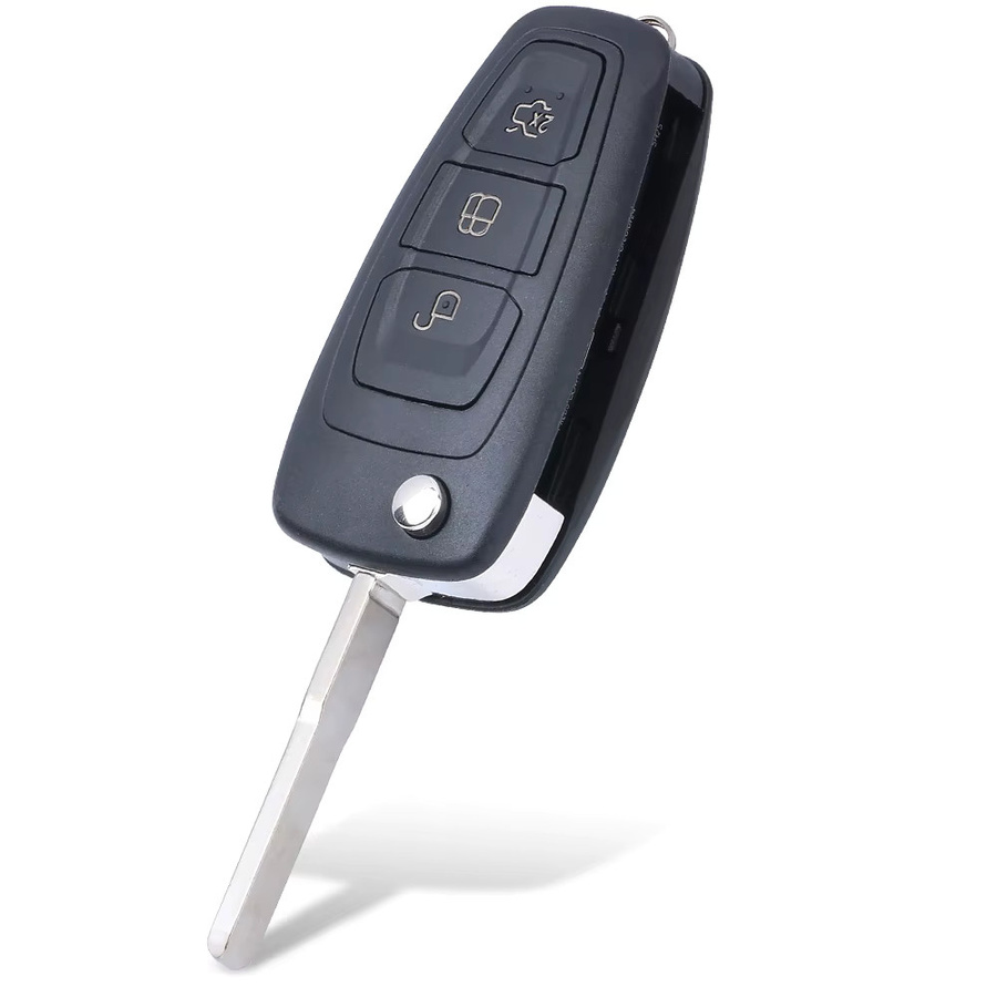 DIYKEY Fernschlüsselanhänger 434 MHz für Ford C-Max Focus Galaxy Grand C-Max Mondeo S-Max in Schwarz - Bild 5