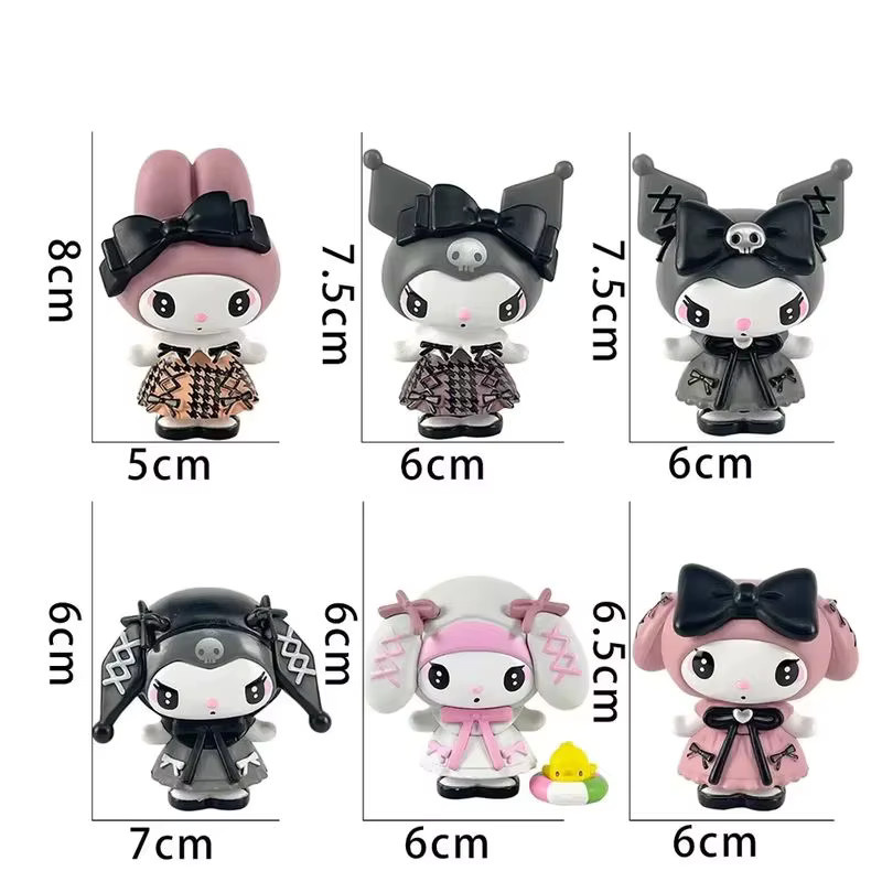 Sanrio Kulomi Actionfiguren, Puppen, Einzelfigur, 4cm - Bild 4