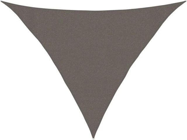 vidaXL Sonnensegel aus HDPE in Anthrazit, B/T/H: 3 x 3 x 4,2 m - Bild 1