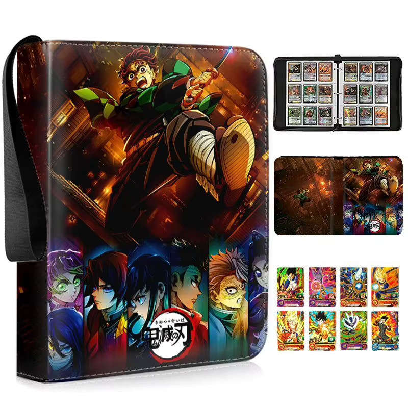 Bandai Demon Slayer Kartenbinder, Infinity Castle Reißverschlussbuch, TCG Karten Aufbewahrung - Bild 2