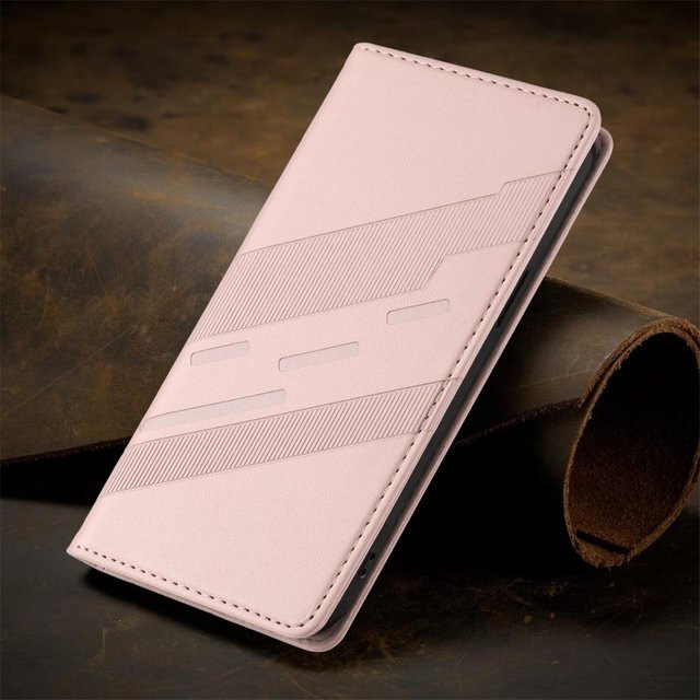 Magnetische Flip-Leder-Handyhülle für Samsung Galaxy A16 A56 A36 A26 A16 A06 A55 A35 A25 A15 A05 A05S A57 A37 A17 A07 mit Geldbörse in Pink - Bild 1