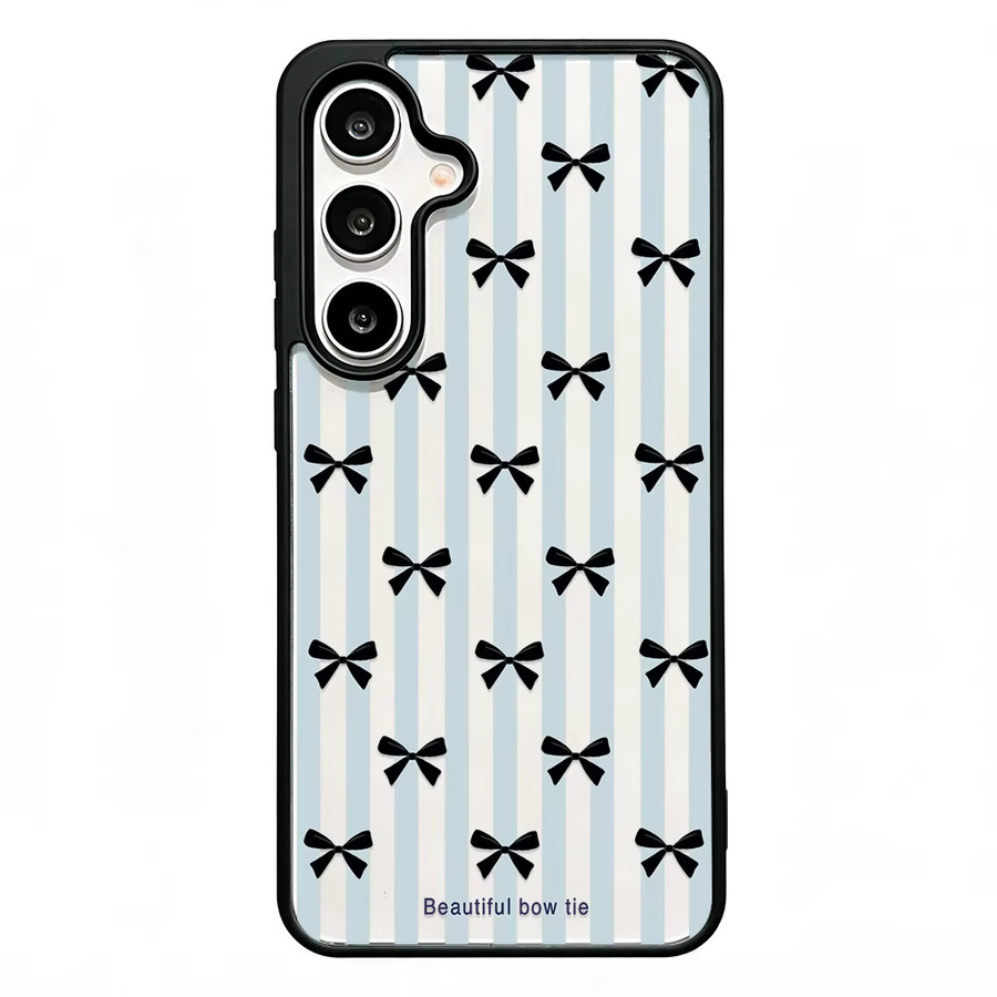 Samsung Handyhülle mit Schleifenmuster und Lanyard für Galaxy S25 Ultra S24 S23 A55 A54 A36 A16 in Multicolour - Bild 7