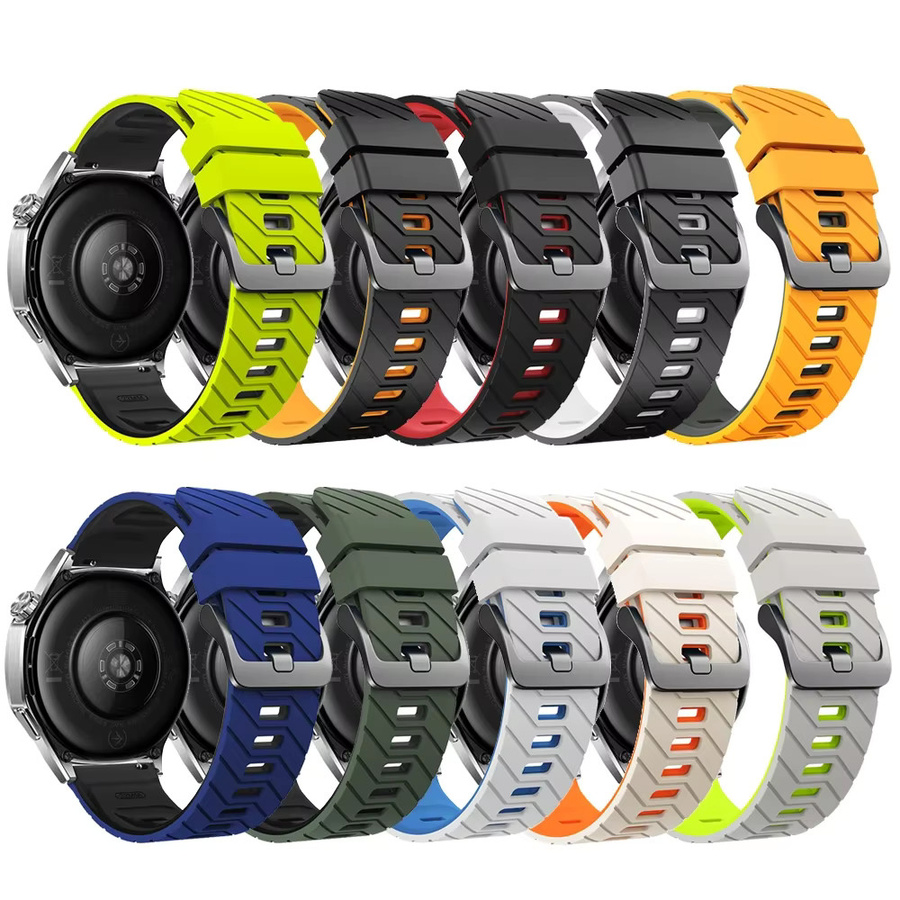 Uhrenarmband Silikon, 22 mm, Unisex - Bild 2