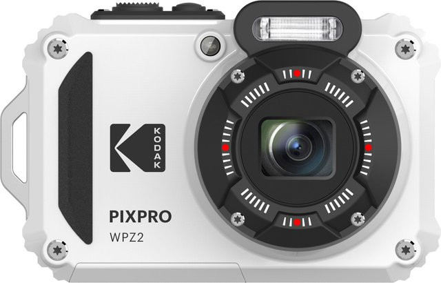 Kodak Pixpro WPZ2WH Action Kamera in Weiß mit 15 Megapixel und 4-fach optischem Zoom sowie Wi-Fi - Bild 1
