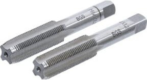 BGS Gewindebohrer Set Vor- und Fertigschneider M14 x 1,25 in Silber aus Stahl, 2-teilig - Bild 1