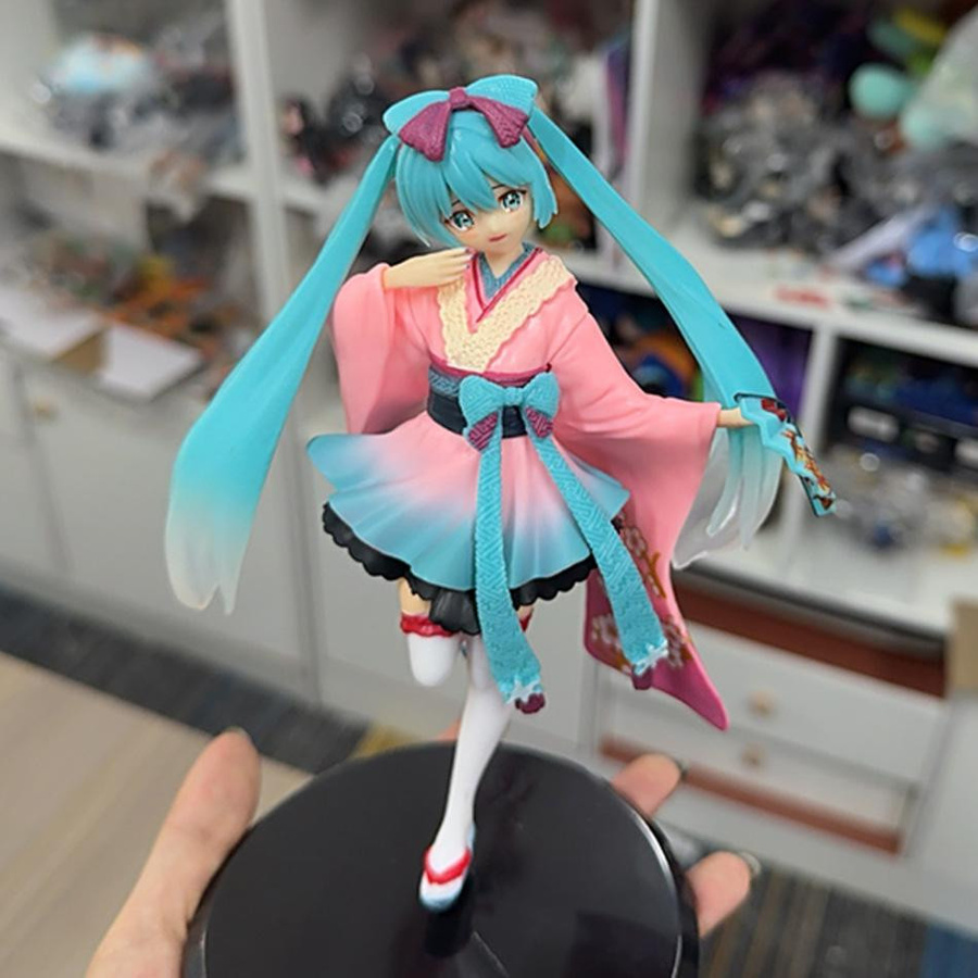 Hatsune Miku Blumenfee Anemone Anime Figur aus PVC, Höhe: 20 cm - Bild 2