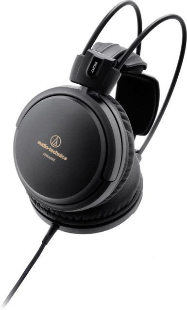 Audio-Technica ATH-A550Z On-Ear Kopfhörer mit Kabel in Schwarz mit 3,5 mm Klinkenanschluss - Bild 1