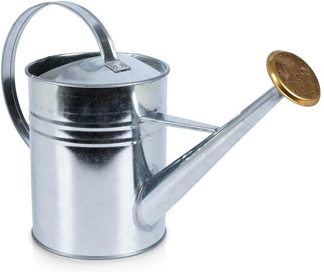 Metallgießkanne SuperMerchantEU aus verzinktem Stahl, 1,9 l, Gold - Bild 1