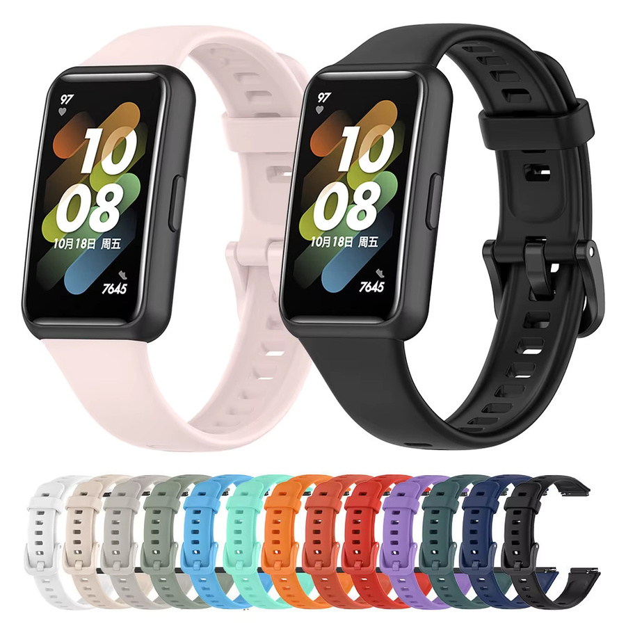 Huawei Smart-Armband Silikon, Schwarz, Unisex - Bild 2