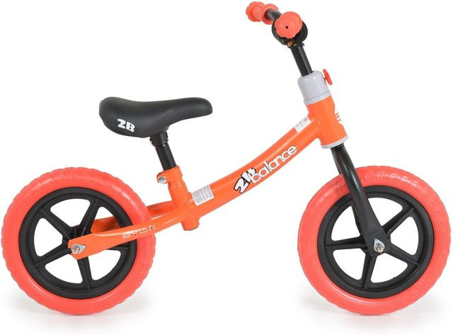 Byox Laufrad 12 Zoll orange mit EVA-Reifen und höhenverstellbarem Sattel - Bild 1