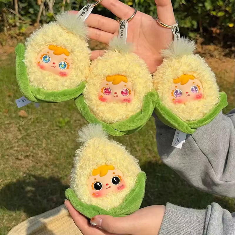 Bandai Samuel süßer Mais-Plüsch-Anhänger, Einzelfigur, Plüsch / Textil - Bild 4