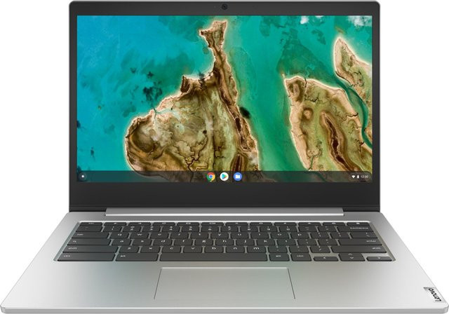 Lenovo IdeaPad 3 CB 14IGL05 Chromebook, 14 Zoll Full HD, Platinum Grey, Intel Celeron, 4 GB RAM, 64 GB Speicher, Chrome OS - Bild 1