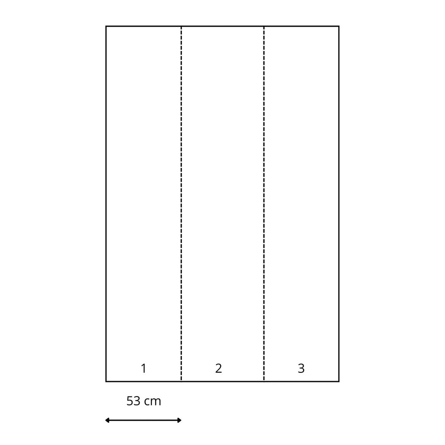 One Wall one Role Fototapete Vogel in Rosa und Grau, B: 159 cm, H: 280 cm, AS-382961 - Bild 1