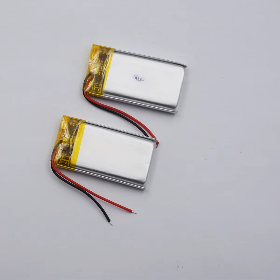 2 Stück XINJ wiederaufladbare Polymer-Li-Batterie 401730 Lipo 3,7 V 200 mAh in Silber für Bluetooth-Lautsprecher, Kopfhörer, GPS und MP3-Player - Bild 1