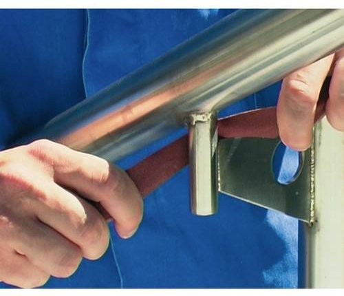 PFERD SBR Schleifbandrolle Korund Gewebe für universelle Anwendung, Körnung 40, Breite: 50 mm, Länge: 50 m - Bild 1