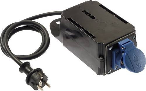 AS Schwabe Einschaltstrom-Begrenzer 230V Schwarz H07RN-F 3G 1,5mm² IP44 - Bild 1
