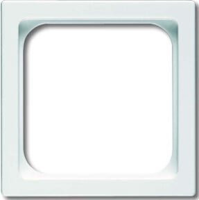Busch-Jaeger Zentralscheibe dav 50x50 in Weiß für TAE-Einsatz 1746/10-84 - Bild 1