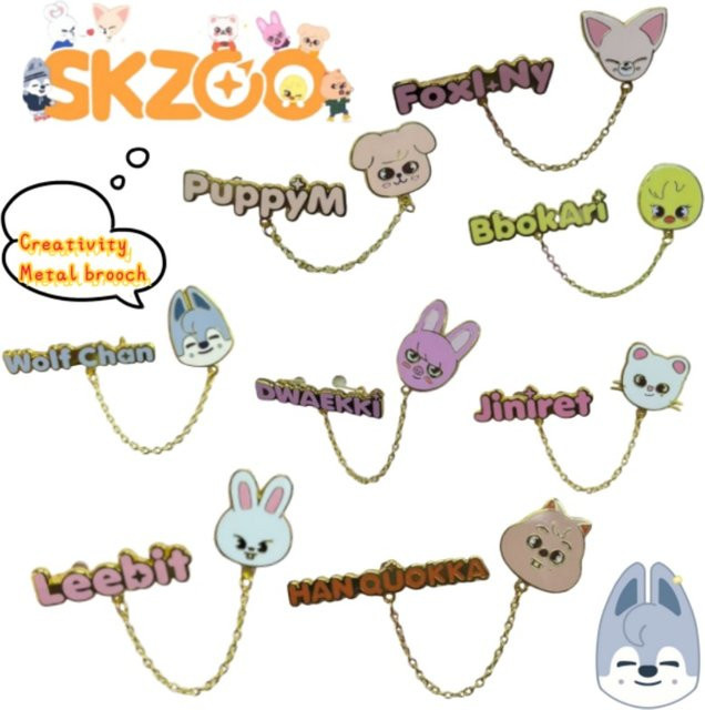 SKZOO Brosche, Leebit Jiniret Bbokari, Unisex - Bild 1