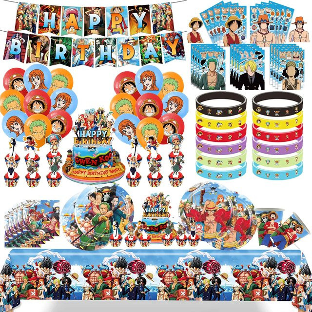 Bandai One Piece Luftballons, Anime Kinderballons, Partyzubehör - Bild 1