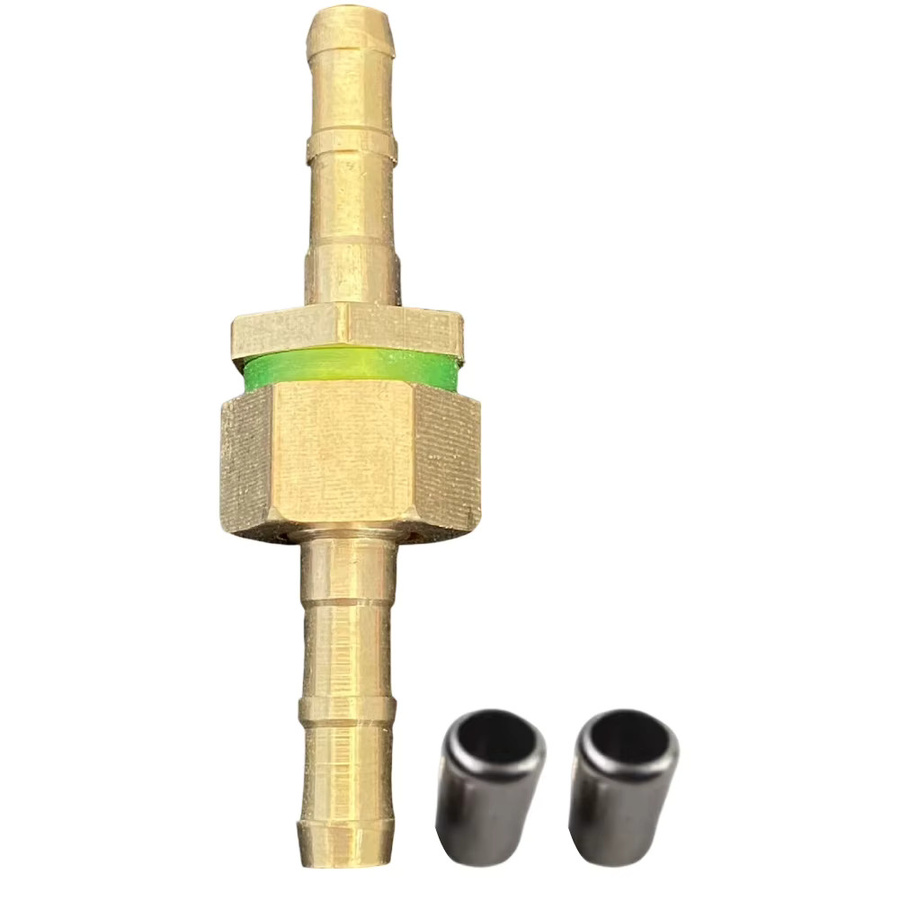 DAZZLEEX Messing Schlauchkupplungen Gold für Gartenbewässerung M14 x 1,5 - Bild 2