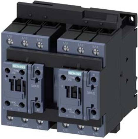 Siemens Wendeschützkombination 3RA2335-8XE30-1NB3, 41A, 690 V/AC, grau - Bild 1
