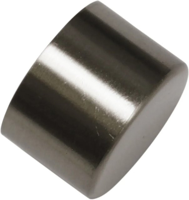 Gardinia Endkappe Windsor für Ø 25 mm in Edelstahl-Optik Silber - Bild 1
