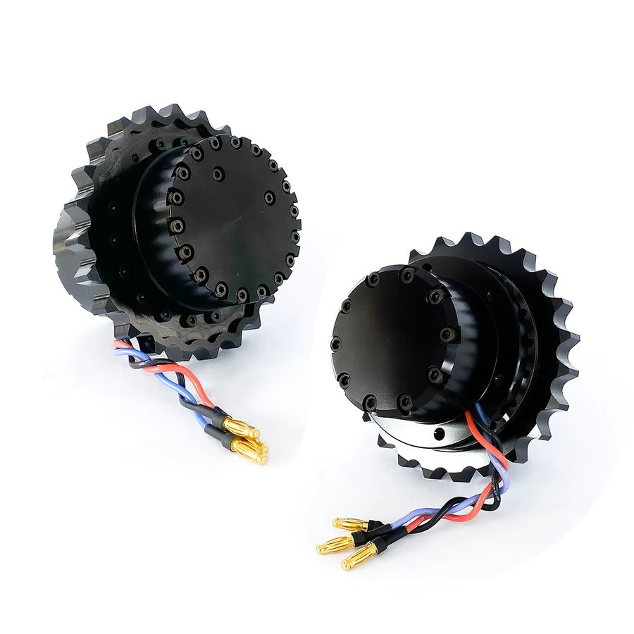 TOUCAN RC HOBBY Planet Gear Metallantriebsradmotor, Schwarz - Bild 2