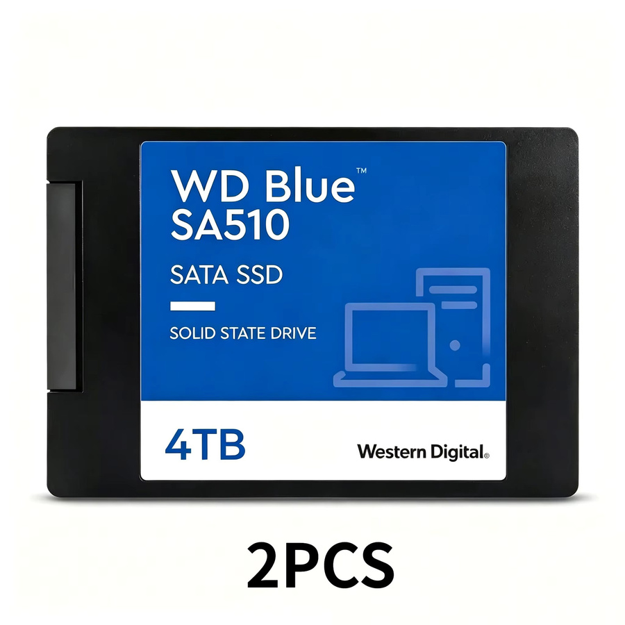 Western Digital WD Blue SA510 SSD interne Festplatte SATA 2,5 Zoll in Schwarz - Bild 7
