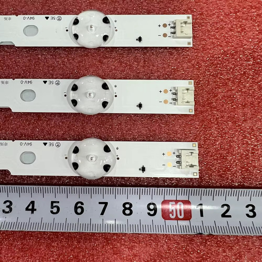 LED-Hintergrundbeleuchtungsstreifen in Weiß für Panasonic TV-Modelle TX-49DSW504, TX-49ES513E, TX-49ESW404, TH-49DX600U, TC-49D400B, TX-49ES400B und TC-49ES600X - Bild 2
